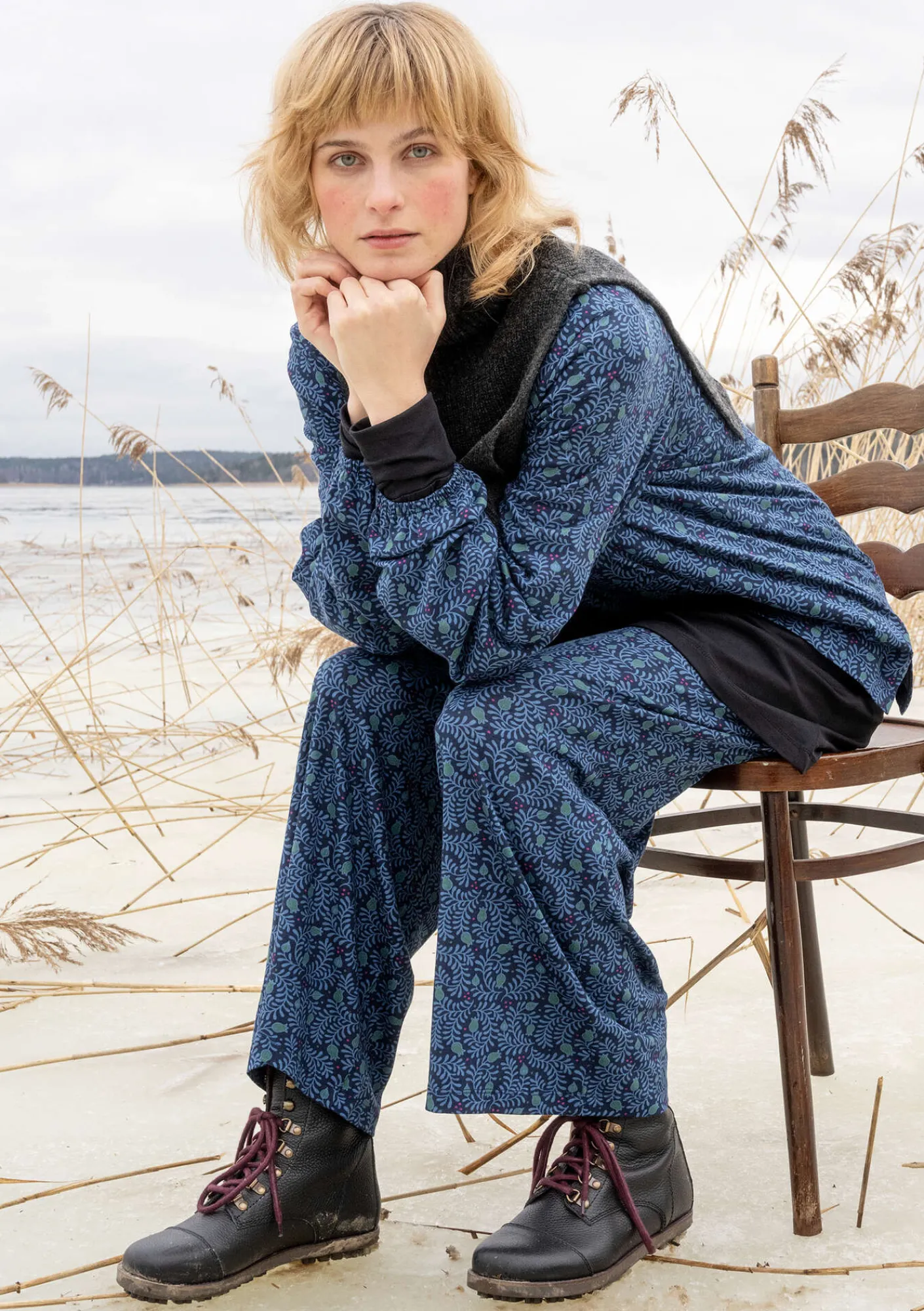 Gudrun Sjödén Hosen>Jerseyhose „Aurora“ aus Bio-Baumwolle/Modal/Elasthan Tinte