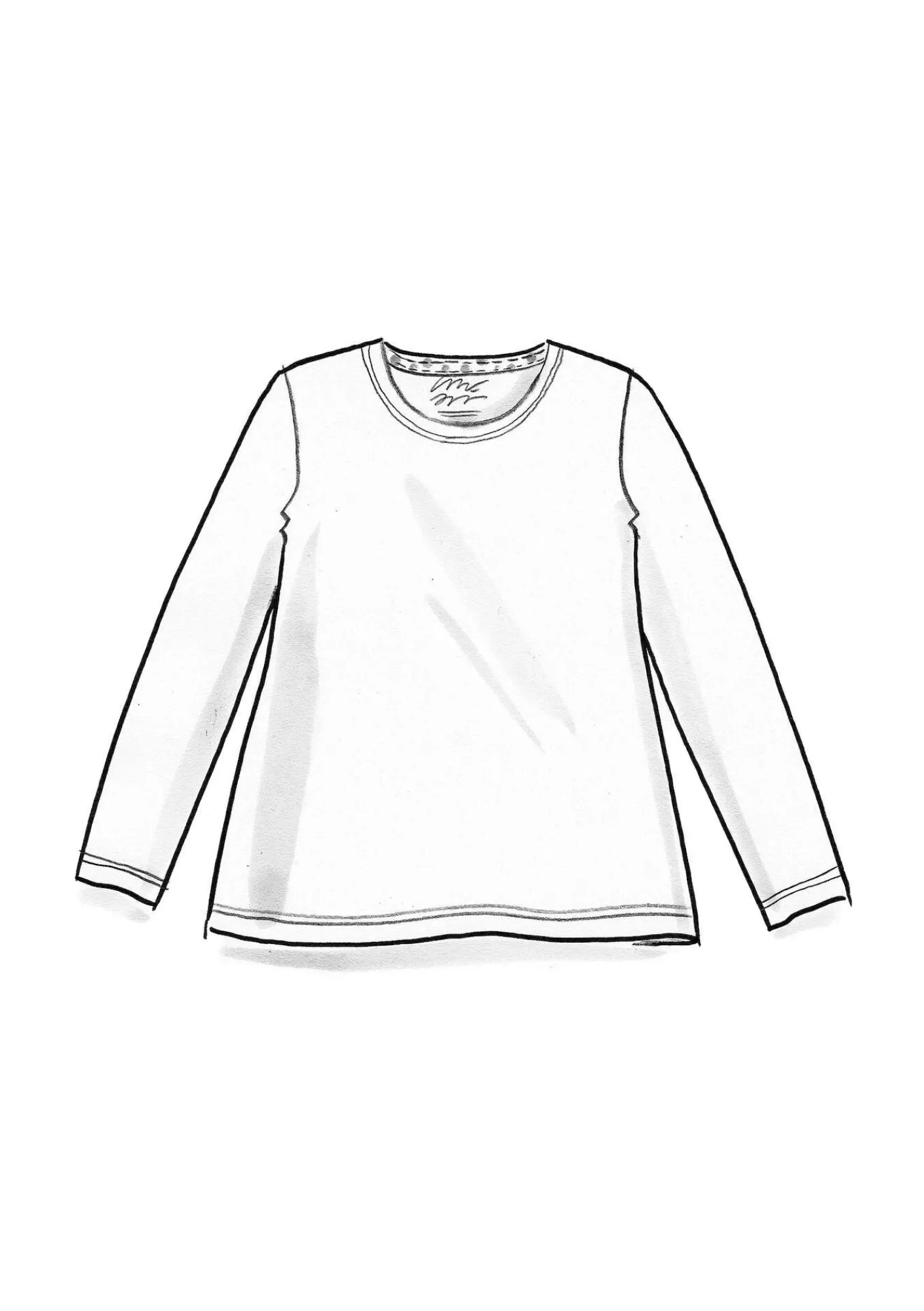Gudrun Sjödén Pullover & Shirts>Jerseyshirt „Helga“ aus Lyocell/Elasthan Veilchen