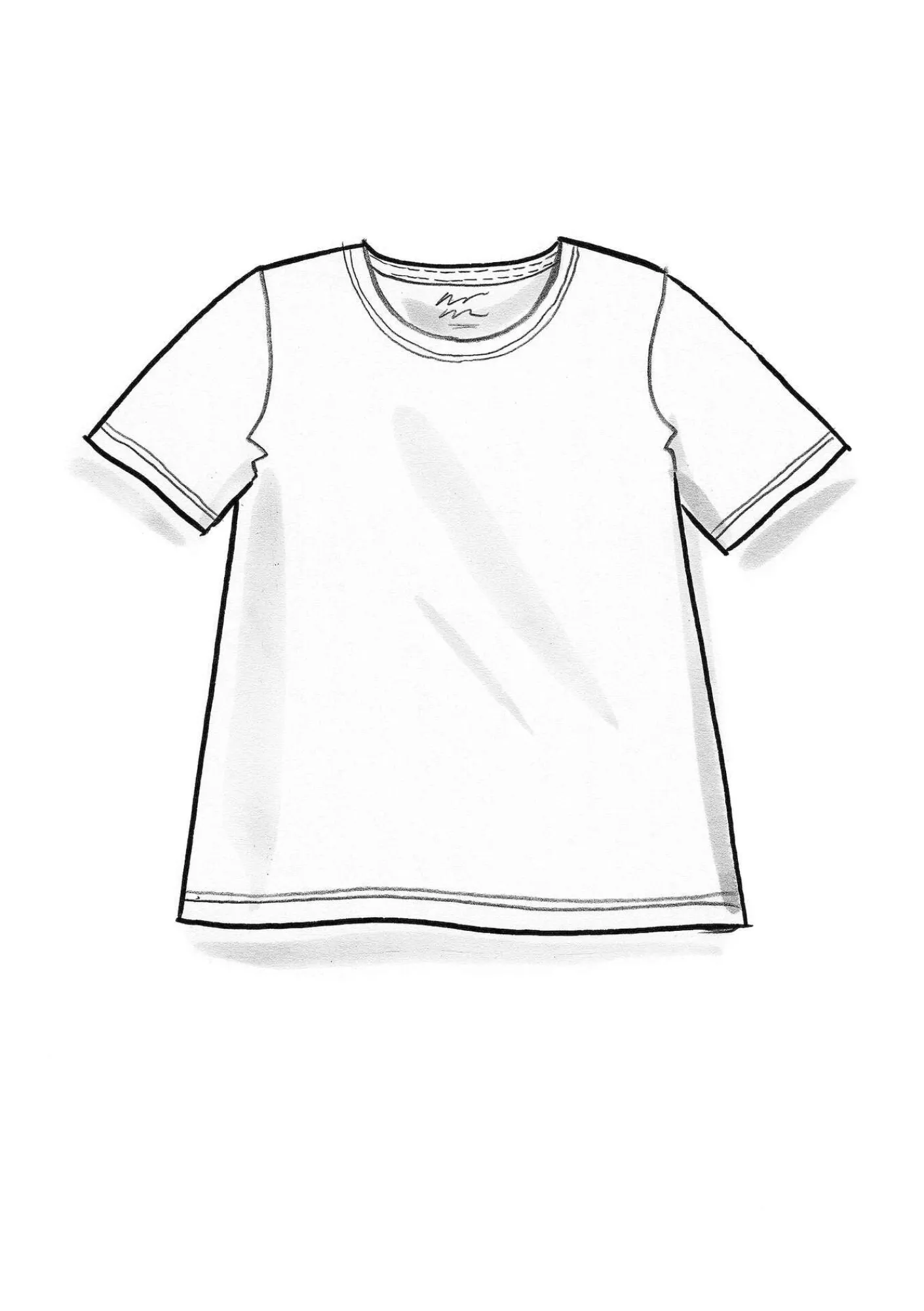 Gudrun Sjödén Pullover & Shirts>Jerseyshirt „Tyra“ aus Bio-Baumwolle/Modal Rost