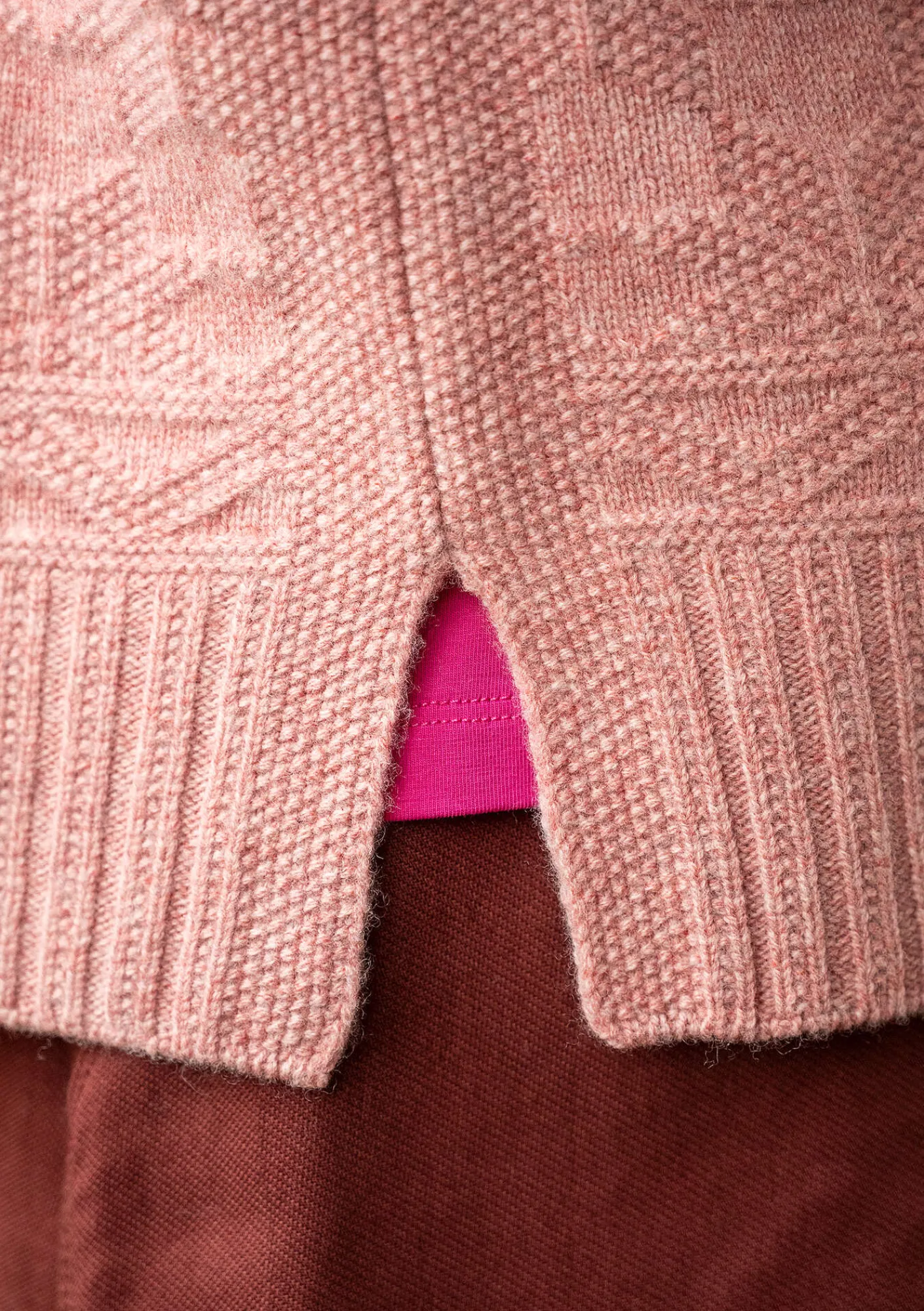 Gudrun Sjödén Pullover & Shirts>Pullover „Vega“ aus Lammwolle Aschrosa-melange