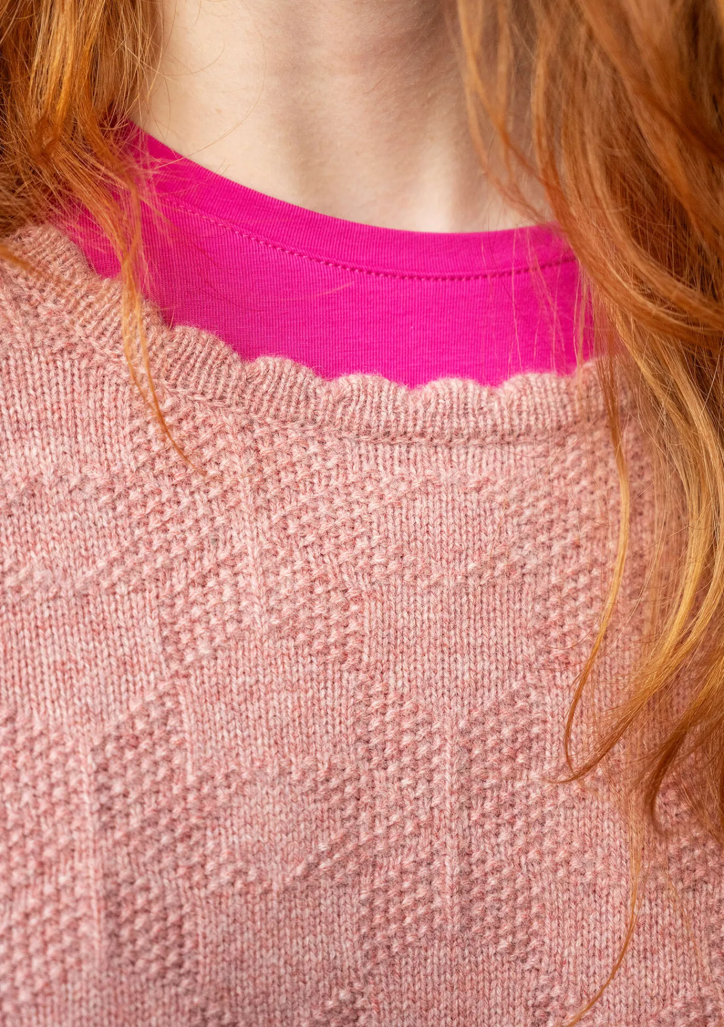 Gudrun Sjödén Pullover & Shirts>Pullover „Vega“ aus Lammwolle Aschrosa-melange