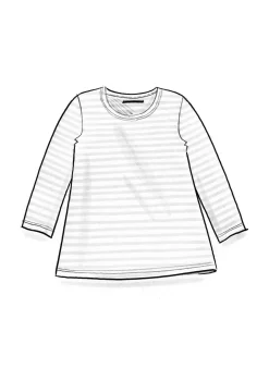 Gudrun Sjödén Pullover & Shirts>Shirt „Mika“ aus Bio-Baumwolle/Modal Schwarz-feder